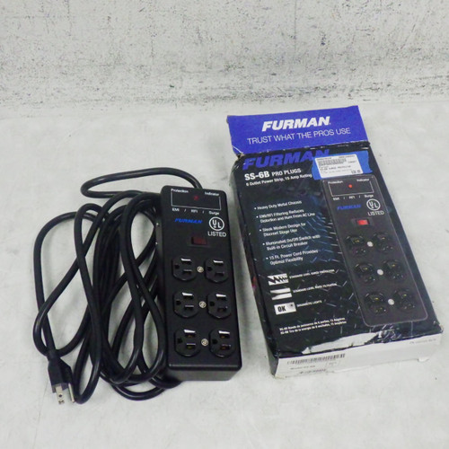 Vist Large View of Product Image Which is Used Furman SS-6B SURGE PROTECTOR Pro Sound Accessory