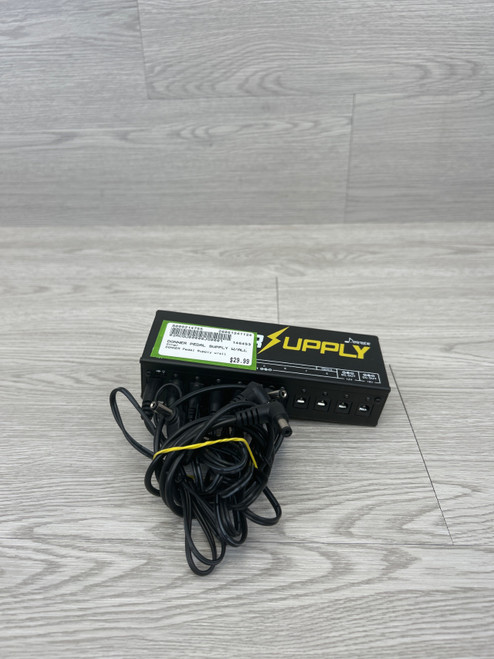 Vist Large View of Product Image Which is Used DONNER PEDAL SUPPLY W/ALL Pedal Power Supply