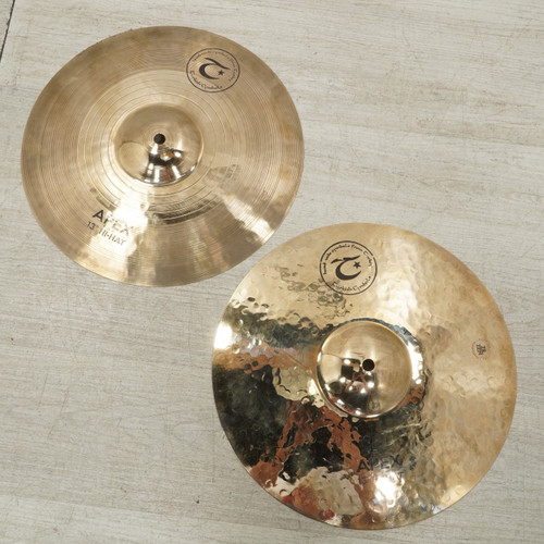 Vist Large View of Product Image Which is Used Turkish Apex Hi Hat Cymbals 13 - Inch