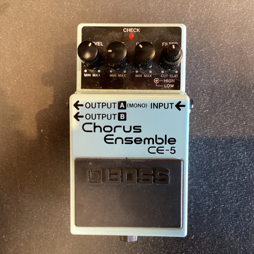 Vist Large View of Product Image Which is Used Boss CE-5 Chorus Pedal