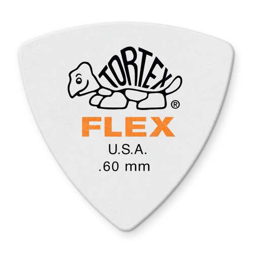Vist Large View of Product Image Which is New Tortex Flex Triangle Pick .60mm (6 pack)