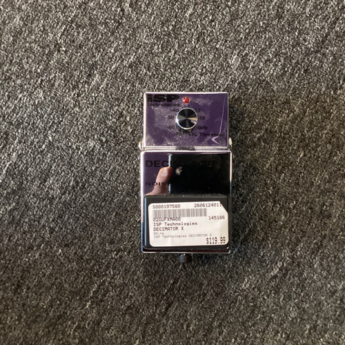 Vist Large View of Product Image Which is Used ISP Technologies DECIMATOR X Noise Reduction Pedal