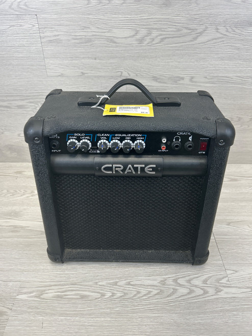 Vist Large View of Product Image Which is Used Crate GT15 PRACTICE AMP 1 x 5 Solid State Amplifier 1 x 5