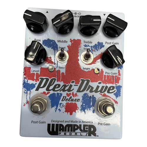 Vist Large View of Product Image Which is Used Wampler Plexi-drive Deluxe Overdrive Pedal