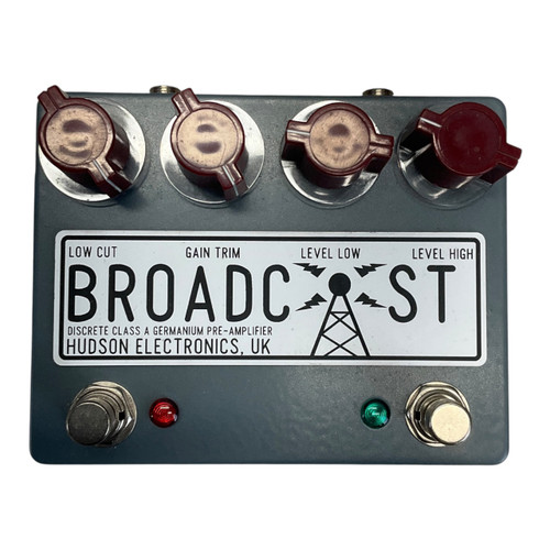 Vist Large View of Product Image Which is Used Hudson Electronics Uk Broadcast Dual Overdrive Pedal