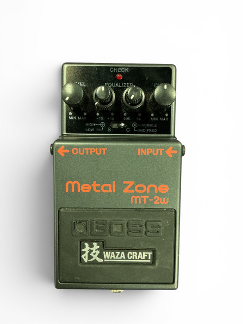 Vist Large View of Product Image Which is Used Boss METAL ZONE Waza MT-2W Distortion Pedal