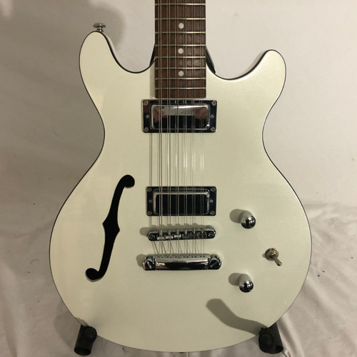 Vist Large View of Product Image Which is Used Daisy Rock RETRO-H 12ST Electric Guitar White 6-String