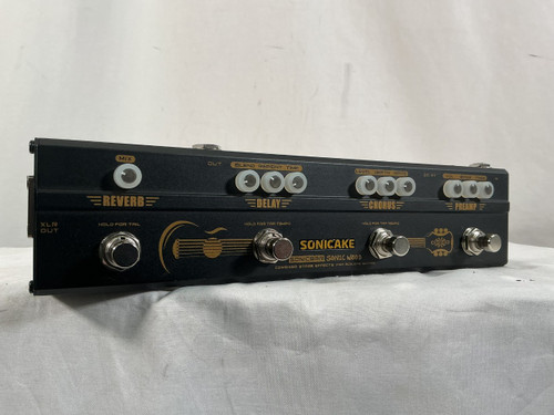 Vist Large View of Product Image Which is Used Sonicake SONICBAR SONIC WOOD MULTI Multi-FX Pedal