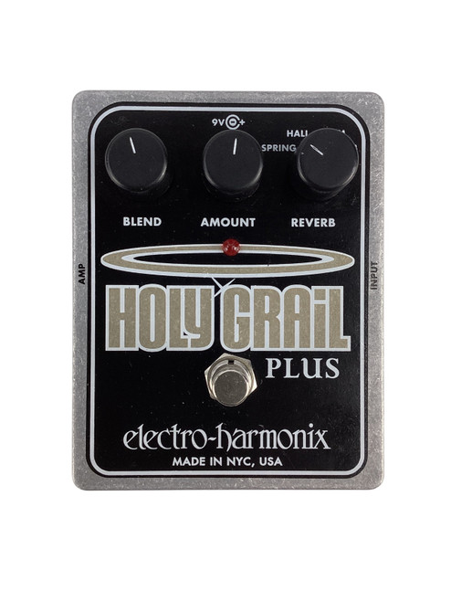 Vist Large View of Product Image Which is Used Electro Harmonix HOLY GRAIL PLUS Reverb Pedal 