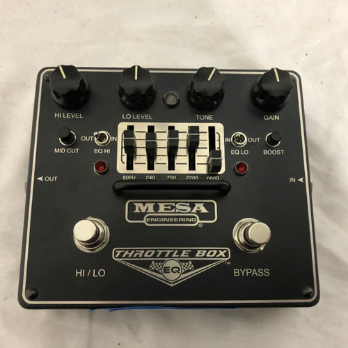 Vist Large View of Product Image Which is Used Mesa Boogie THROTTLE BOX EQ Overdrive Pedal