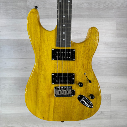 Vist Large View of Product Image Which is Used 6-string Parts HH Electric Guitar - Yellow