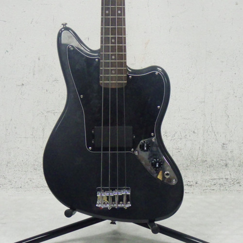 Vist Large View of Product Image Which is Used SquieR Affinity Jaguar Bass H Bass Guitar Silver/Gray 4-String