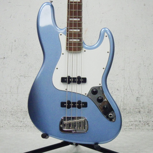 Vist Large View of Product Image Which is Used G&L Tribute Jb Series J Type Bass Guitar Blue 4-String
