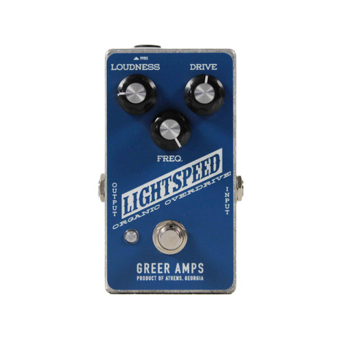 Vist Large View of Product Image Which is Used Greer Amps LIGHTSPEED Overdrive Pedal