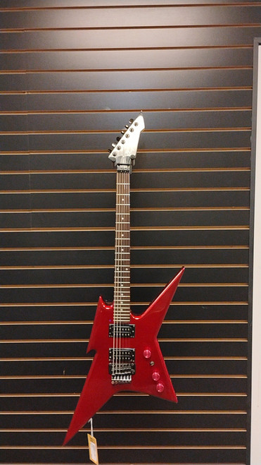 Vist Large View of Product Image Which is Used BC Rich IRONBIRD NJ SERIES Vintage Pointy Electric Guitar Red 6-String