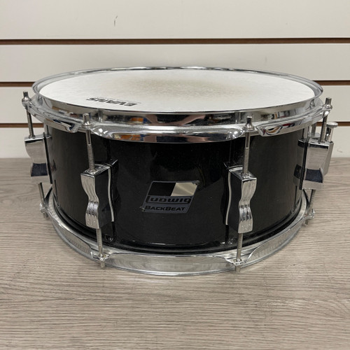 Vist Large View of Product Image Which is Used Ludwig 14X6IN BACKBEAT SNARE Wood Snare Drum 14"