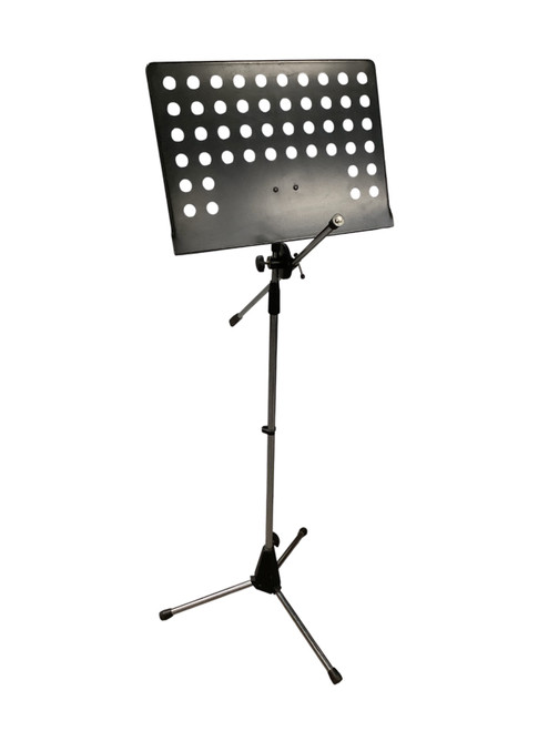 Vist Large View of Product Image Which is Used MIC STAND W/BOOM + MUSIC STAND 