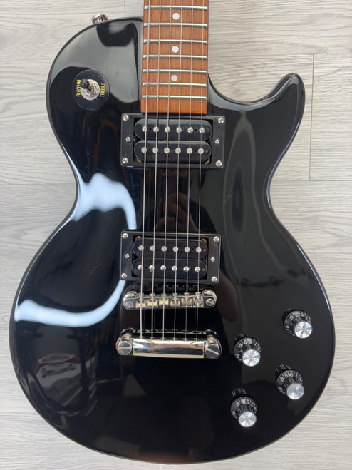 Vist Large View of Product Image Which is Used Epiphone LES PAUL STUDIO LT LP Type Electric Guitar Black 6-String