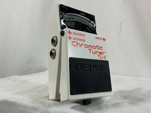 Vist Large View of Product Image Which is Used Boss TU-3 CHROMATIC TUNER PEDAL Tuner Pedal