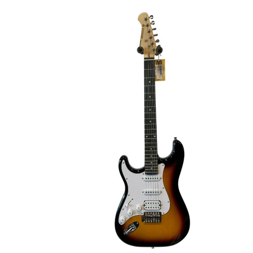 Vist Large View of Product Image Which is Used Donner STRAT LEFTY S Type Electric Guitar Sunburst 6-String