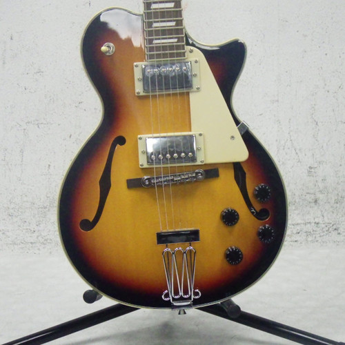 Vist Large View of Product Image Which is Used Johnson   Semi-Hollow Electric Guitar Sunburst 6-String