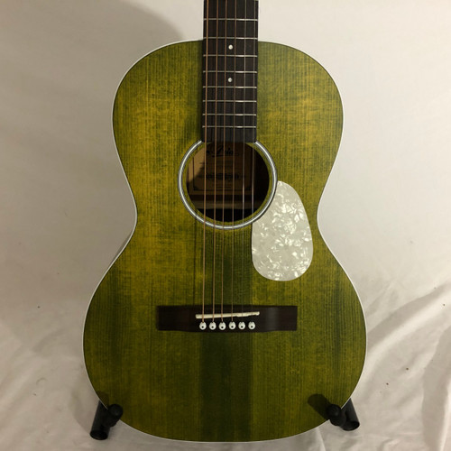 Vist Large View of Product Image Which is Used Aria 131UP Laminate Top Acoustic Guitar Green