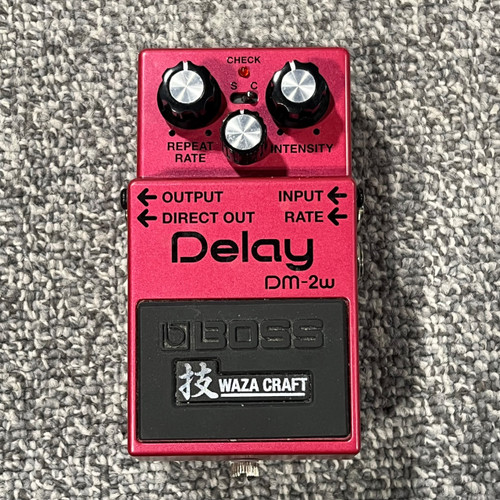 Vist Large View of Product Image Which is Used BOSS DM-2W WAZA CRAFT DELAY Guitar Pedal