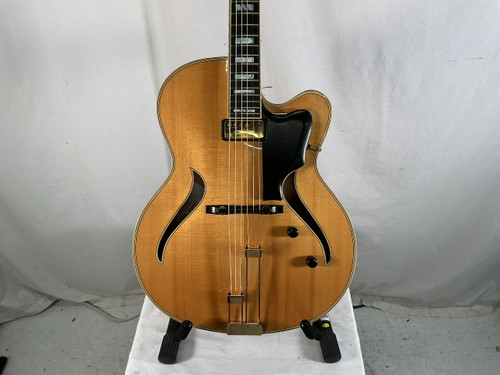 Vist Large View of Product Image Which is Used Hofner JAZZICA CUSTOM Semi-Hollow Electric Guitar Natural 6-String