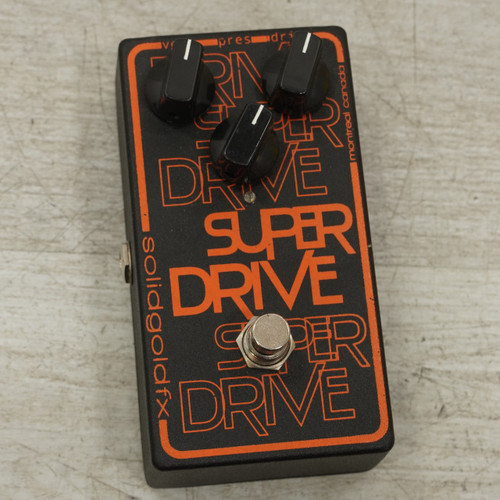 Vist Large View of Product Image Which is Used Solidgoldfx Super Drive Overdrive Pedal