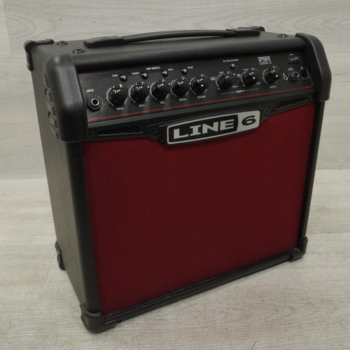 Vist Large View of Product Image Which is Used Line 6 Spider Classic 15 1 X 8 Solid State Amplifier
