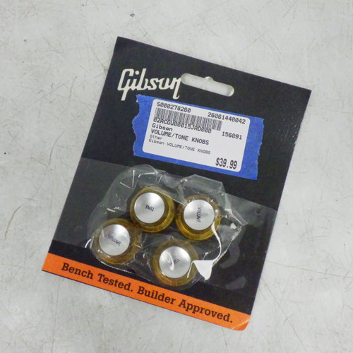 Vist Large View of Product Image Which is Used Gibson VOLUME/TONE KNOBS Guitar Accessory