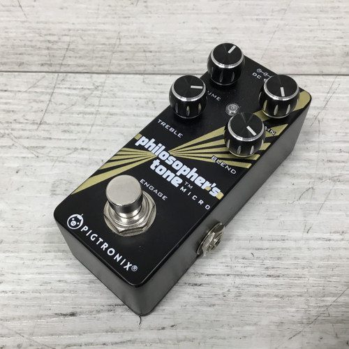 Vist Large View of Product Image Which is Used Pigtronix Philosophers Tone Micro Compressor Pedal