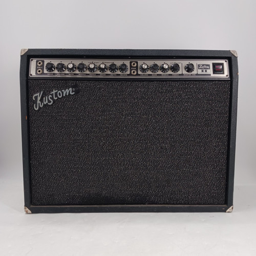 Vist Large View of Product Image Which is Used Kustom II L-1 2 x 12 Solid State Amplifier 2 x 12