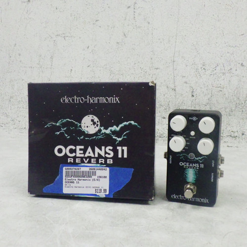 Vist Large View of Product Image Which is Used Electro Harmonix (E/H) OCEANS 11 Reverb Pedal