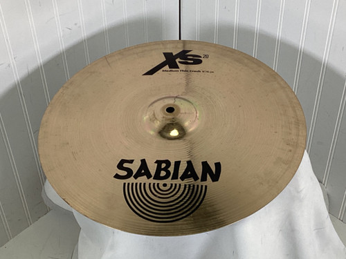 Vist Large View of Product Image Which is Used Sabian XS20 16IN MED THIN CRASH Crash Cymbal 16"