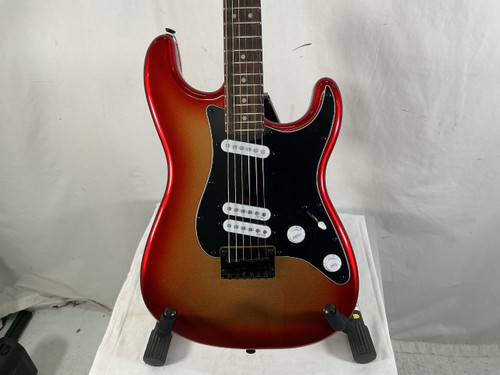 Vist Large View of Product Image Which is Used Squier CONTEMPORARY STRAT S Type Electric Guitar Cherry Sunburst 6-String