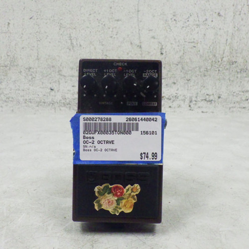 Vist Large View of Product Image Which is Used Boss OC-2   Octave Pedal