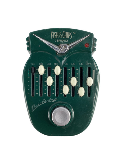Vist Large View of Product Image Which is Used Danelectro Fish & Chips 7-Band Equalizer Pedal - AS-IS WEAR