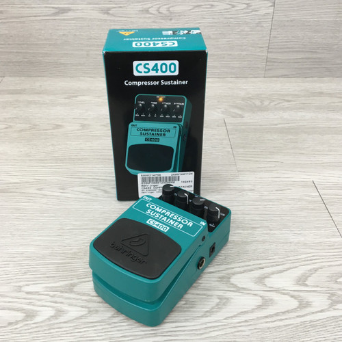 Vist Large View of Product Image Which is Used Behringer CS400 COMPRESSOR/SUSTAINER Compressor Pedal