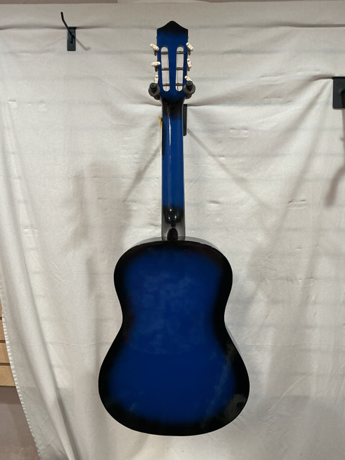 Vist Large View of Product Image Which is Used CLASSICAL GUITAR Laminate Top Acoustic Guitar Blue