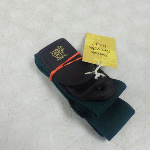 Vist Large View of Product Image Which is Used Ernie Ball GREEN STRAP Guitar Accessory