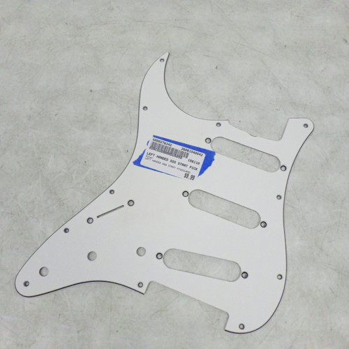 Vist Large View of Product Image Which is Used LEFT HANDED SSS STRAT PICKGUARD Guitar Hardware