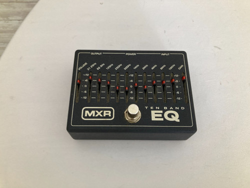 Vist Large View of Product Image Which is Used MXR BLACK TEN BAND EQ PEDAL