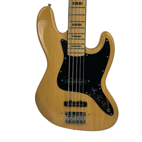 Vist Large View of Product Image Which is Used SX 5-STRING BASS Bass Guitar Natural 5-String