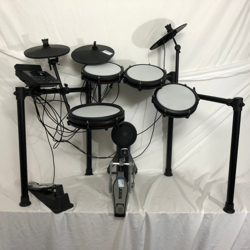 Vist Large View of Product Image Which is Used Alesis NITRO MAX 8PC Electronic Drum Kit