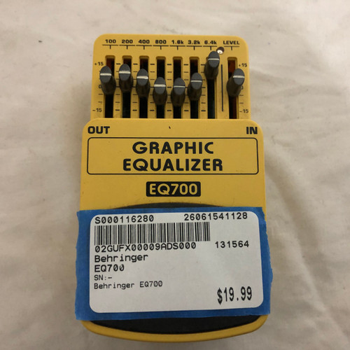 Vist Large View of Product Image Which is Used Behringer EQ700 EQ Pedal