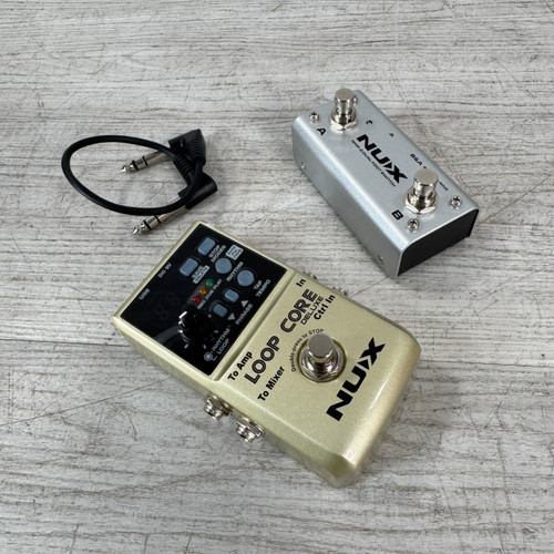 Vist Large View of Product Image Which is Used NUX Loop Core Deluxe Looper Pedal - NMP2 Footswitch Included
