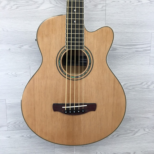 Vist Large View of Product Image Which is Used Ibanez AEB105E 5-STRING ACOUSTIC BASS Acoustic Bass Guitar Wood 5-String