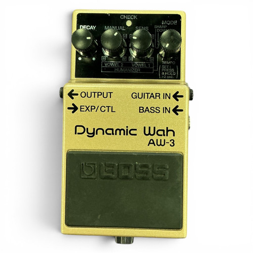 Vist Large View of Product Image Which is Used Boss DYNAMIC WAH AW-3 Wah Pedal