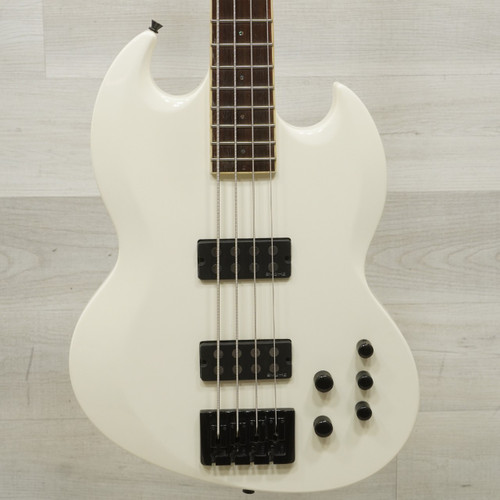 Vist Large View of Product Image Which is Used Ltd VIPER-254 Bass Guitar White